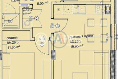 Vânzare - Apartament în Kaîsieva gradina,  Varna