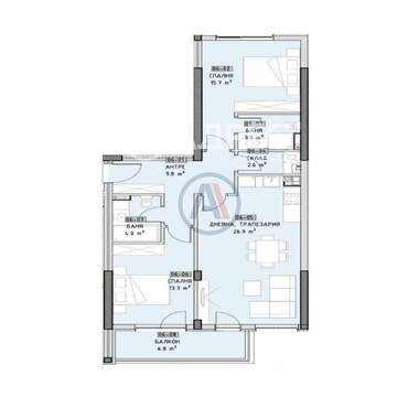 Vânzare - Apartament în Malinova Dolina,  Sofia