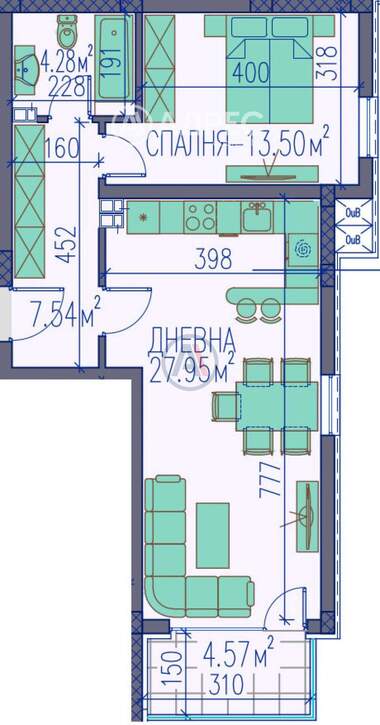 Продажба - Апартамент в Тракия,  Пловдив