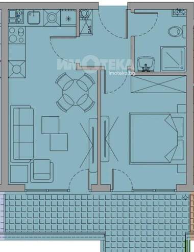 Satış - Apartman olarak Malinova Dolina,  Sofia