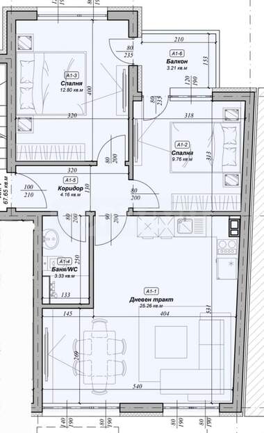 Vânzare - Apartament în Pogrebi,  Varna