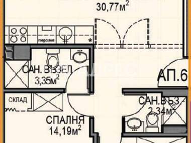 Satış - Apartman olarak Obelia 2,  Sofia