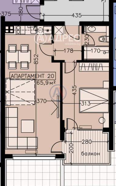 Satış - Apartman olarak Manastirski livadi-Iztok,  Sofia
