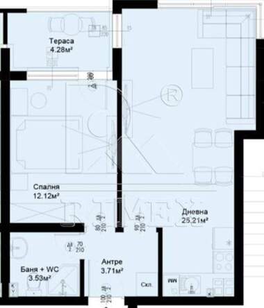 Продажба - Апартамент в Остромила,  Пловдив