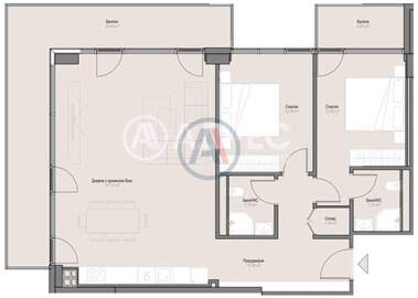 Vânzare - Apartament în Oboriștie,  Sofia