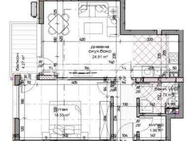 Vânzare - Apartament în Mladost 1,  Varna