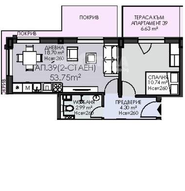 Verkauf - Wohnung in Owtscha Kupel,  Sovia