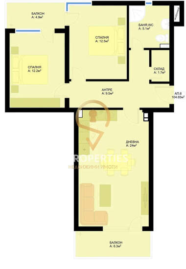 Verkauf - Wohnung in Grand Mol,  Warna