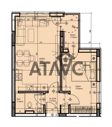 Satış - Apartman olarak Hristo Smirnenski,  Plovdiv