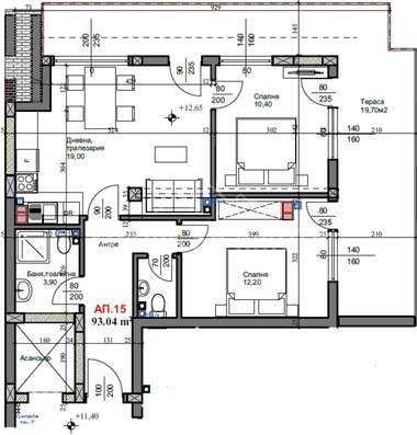 Satış - Apartman olarak Centar,  Veliko Tarnovo