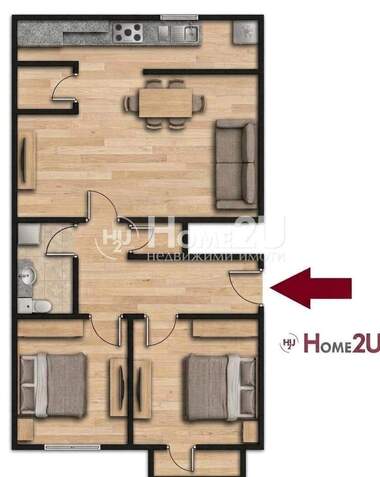 Verkauf - Wohnung in Center,  Plovdiv