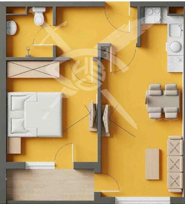 Satış - Apartman olarak Meden Rudnik,  Burgas