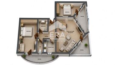 For sale - Apartment in Lazur,  Burgas