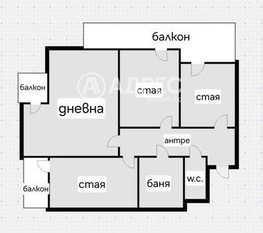 Închiriere - Apartament în Belite brezi,  Sofia