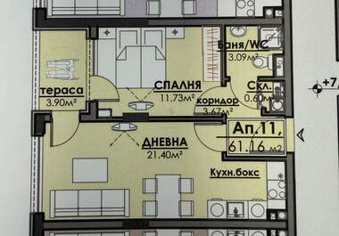 Продажба - Апартамент в Мадика,  Бургас