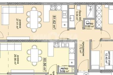 For sale - Apartment in Trakata,  Varna