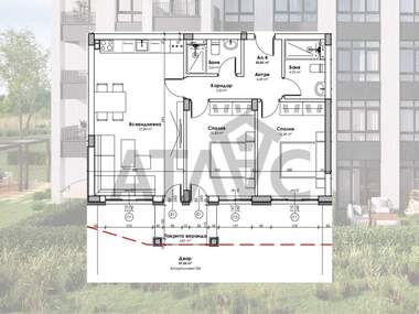 Satış - Apartman olarak Proslav,  Plovdiv