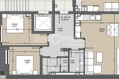 For sale - Apartment in Manastirski livadi-Iztok,  Sofia