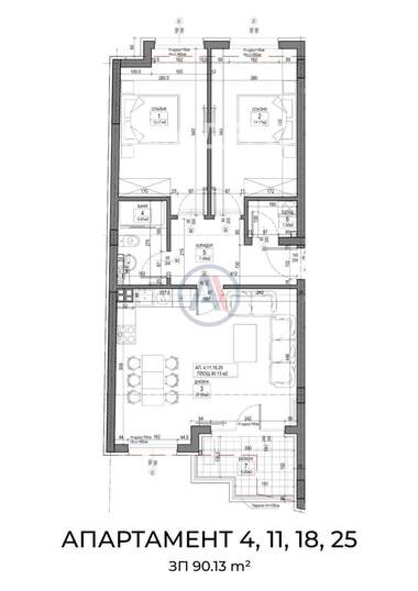 Satış - Apartman olarak Ovça Kupel 2,  Sofia