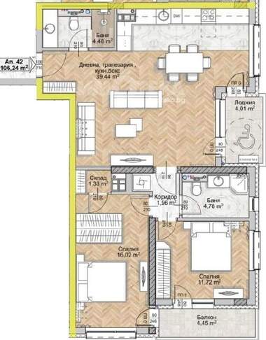 For sale - Apartment in Liulin-8,  Sofia
