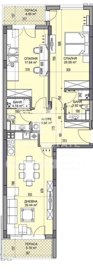 Verkauf - Wohnung in Gagarin,  Plowdiw