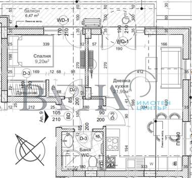 Satış - Apartman olarak Center,  Varna
