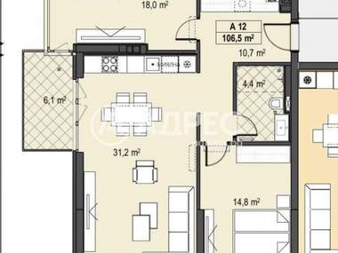 Vânzare - Apartament în Boiana,  Sofia