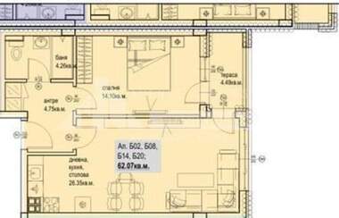 Продажба - Апартамент в Кършияка,  Пловдив