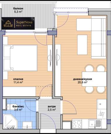 Vânzare - Apartament în Malinova Dolina,  Sofia