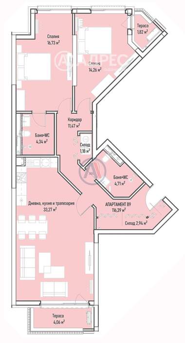 For sale - Apartment in Mladost-4,  Sofia