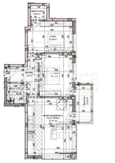 Verkauf - Wohnung in Mladost 1,  Warna
