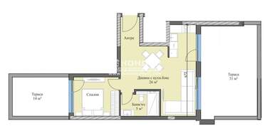 Vânzare - Apartament în Kărșiaka,  Plovdiv