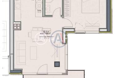 Vânzare - Apartament în Oboriștie,  Sofia