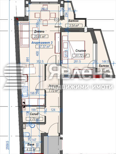 Продажба - Апартамент в Редута,  София