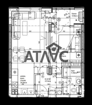 Satış - Apartman olarak Kiuçuk Parij,  Plovdiv