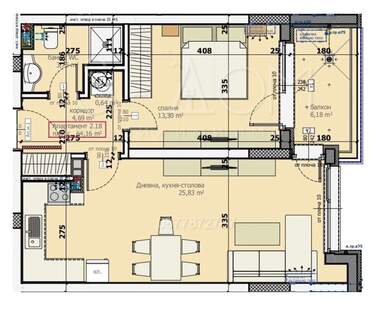 Satış - Apartman olarak Opalçenski,  Stara Zagora