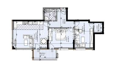 Verkauf - Wohnung in Mladost 1,  Warna