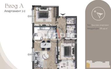 Vânzare - Apartament în Boiana,  Sofia