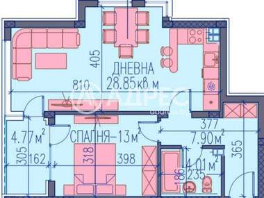 Vânzare - Apartament în Trakia,  Plovdiv