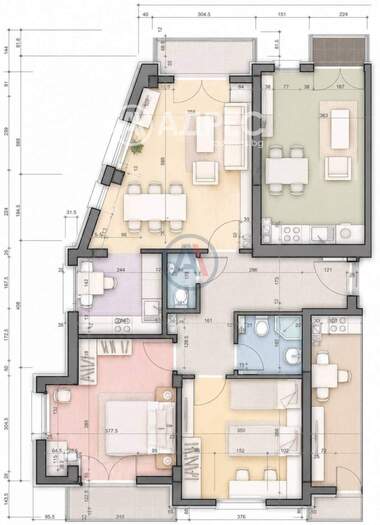 Satış - Apartman olarak Levski-V,  Sofia