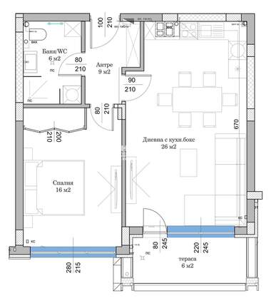 Vânzare - Apartament în Ostromila,  Plovdiv