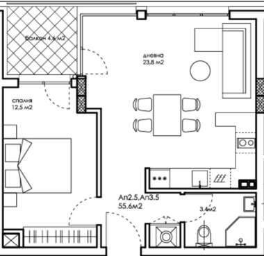 For sale - Apartment in Kaysieva gradina,  Varna