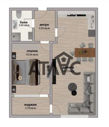Satış - Apartman olarak Ostromila,  Plovdiv