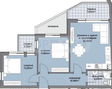 Verkauf - Wohnung in Asparuhowo,  Warna