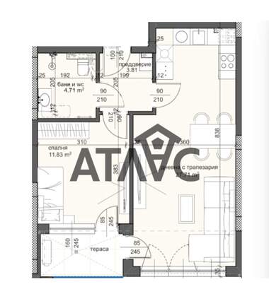 Satış - Apartman olarak Trakia,  Plovdiv