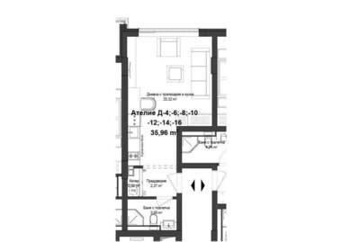 Verkauf - Wohnung in Gagarin,  Plowdiw