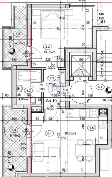 Vânzare - Apartament în Malinova Dolina,  Sofia