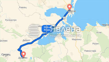 Продажа - Участок под строительство в Драчево,  Бургас