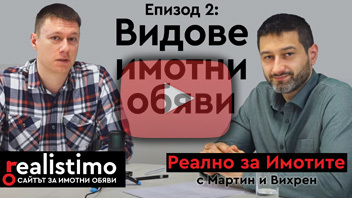 Видовете обяви за имоти и как ги показва Реалистимо