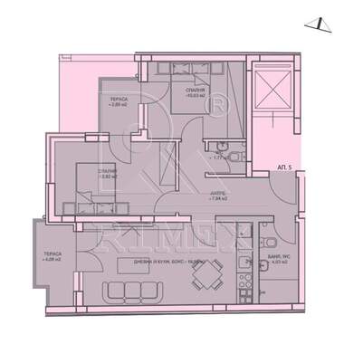 For sale - Apartment in Center,  Plovdiv